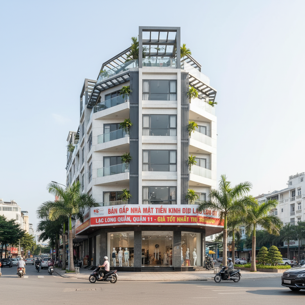 Bán Gấp Nhà Mặt Tiền Kinh Doanh Lạc Long Quân, Quận 11 - Giá Tốt Nhất Thị Trường!