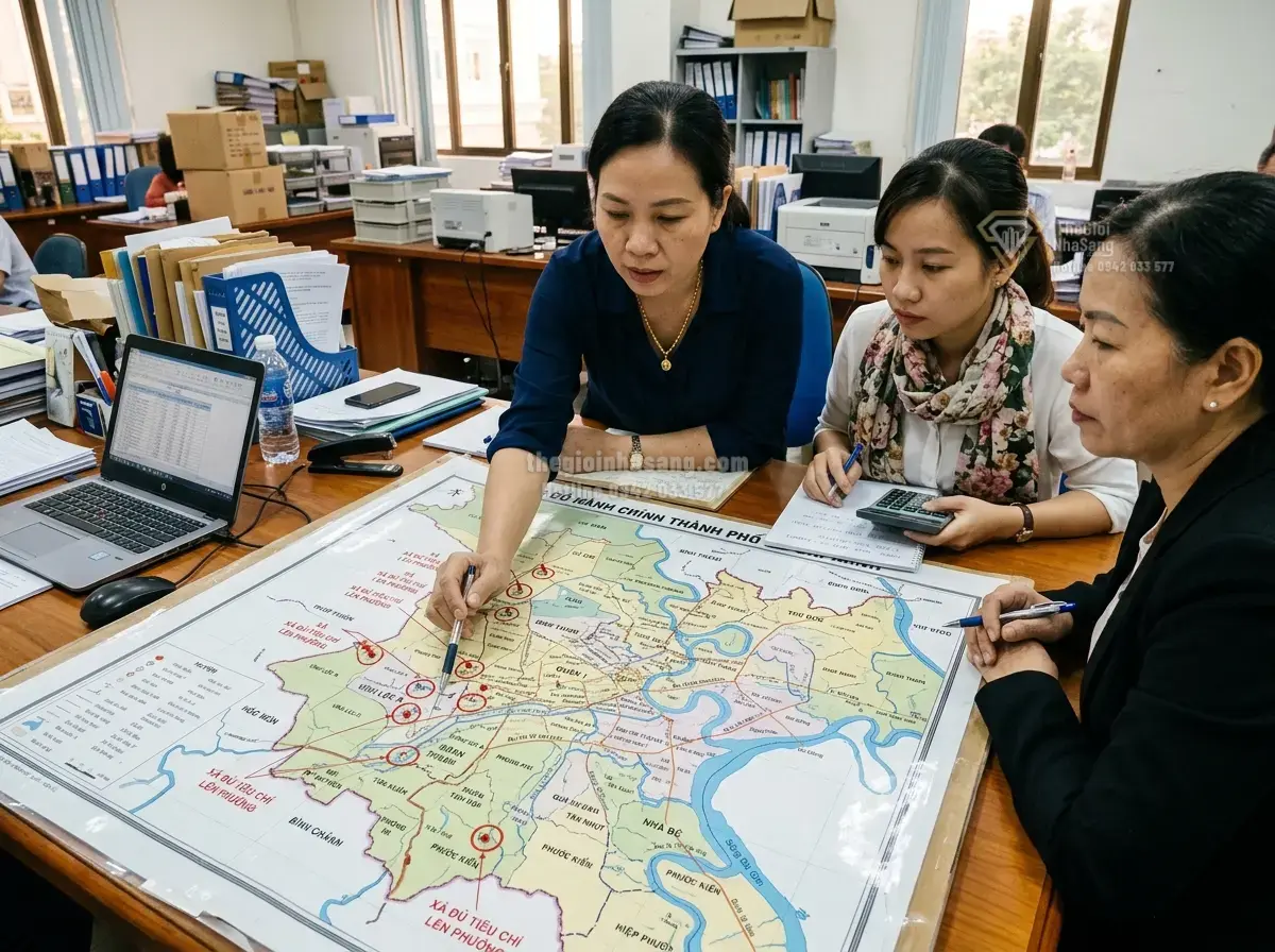 12 Xã Ở TP.HCM Đạt Tiêu Chuẩn Chuyển Thành Phường: Cơ Hội Mới Cho Thị Trường Bất Động Sản Đô Thị