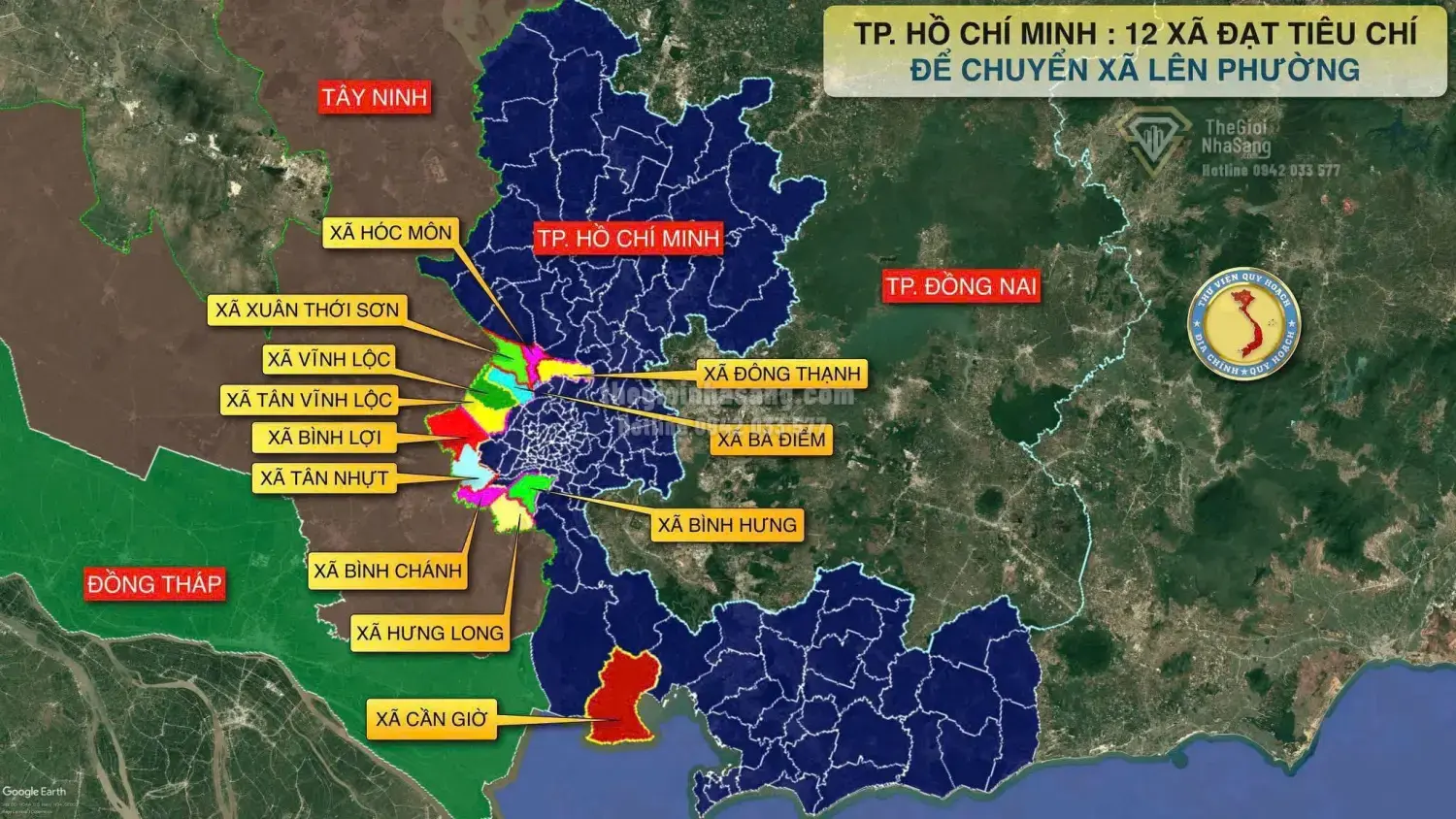 12 Xã Ở TP.HCM Đạt Tiêu Chuẩn Chuyển Thành Phường: Cơ Hội Mới Cho Thị Trường Bất Động Sản Đô Thị
