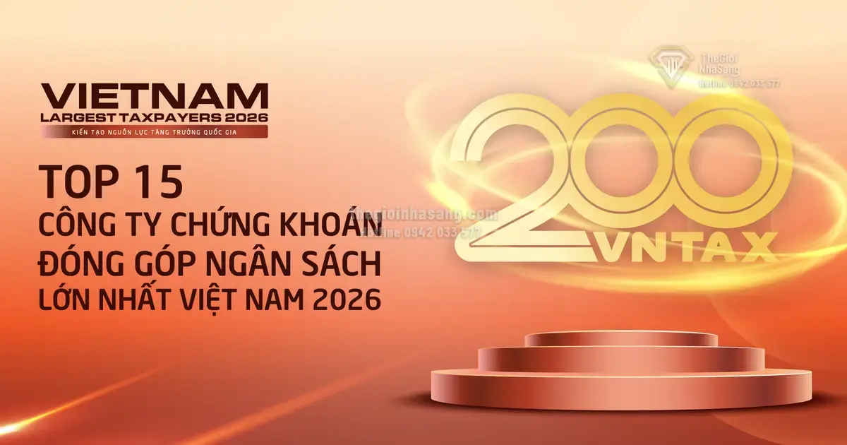 15 Công Ty Chứng Khoán Nộp Ngân Sách Kỷ Lục 14.300 Tỷ Đồng: Tín Hiệu Tích Cực Cho Thị Trường Đầu Tư Việt Nam 2026