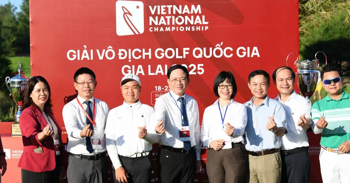 Khởi động giải vô địch Golf quốc gia- Gia Lai 2025