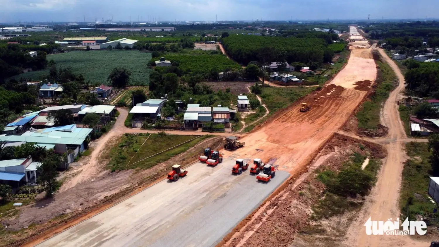 Tiến độ thi công các dự án giao thông kết nối Sân bay Long Thành