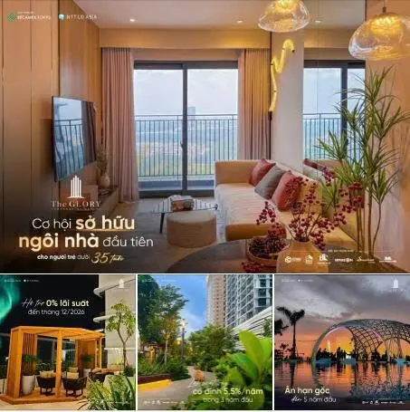 The GLORY: Cơ hội sở hữu nhà cho người trẻ dưới 35 tuổi với ưu đãi hấp dẫn
