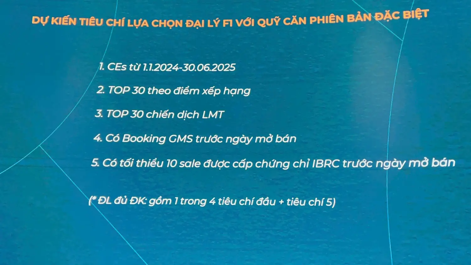 Thông tin chi tiết về ưu đãi và chính sách booking mới nhất