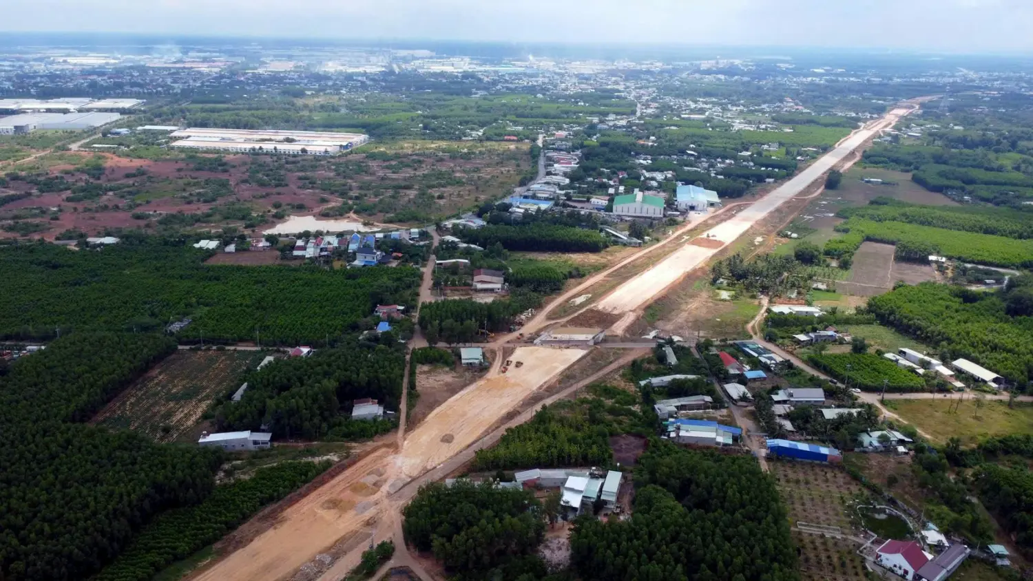 Tiến độ thi công các dự án giao thông kết nối Sân bay Long Thành