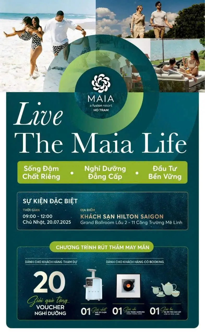 Sự Kiện MAIA: Bùng Nổ Booking và Quà Tặng Hấp Dẫn