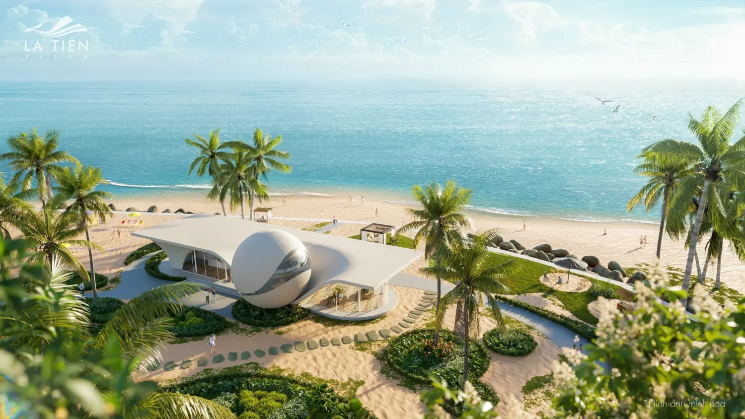 La Tiên Villa: Không Gian Sống Hòa Mình Vào Thiên Nhiên Vịnh Ngọc