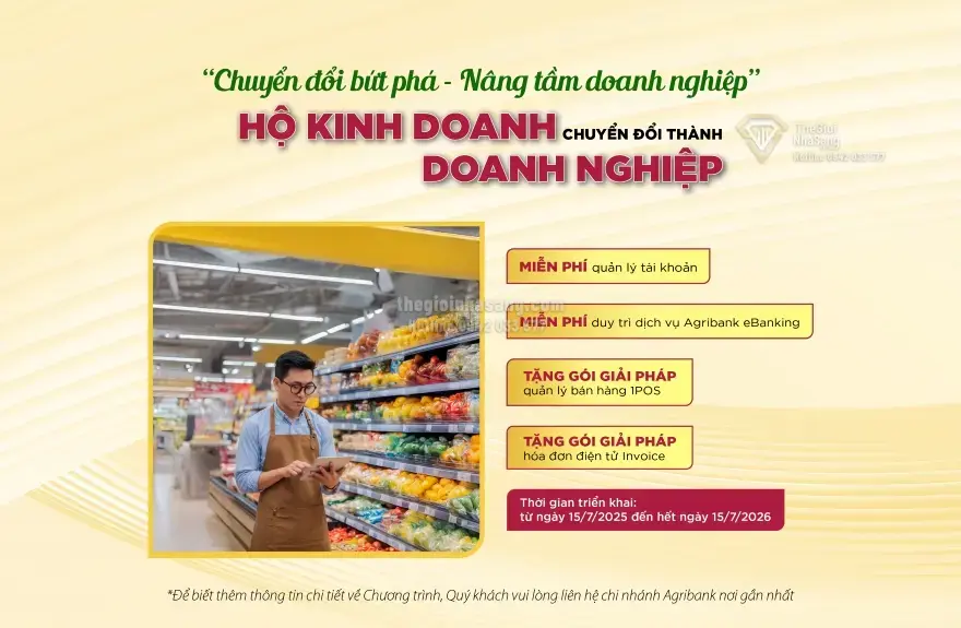 Agribank hỗ trợ hộ kinh doanh chuyển đổi kê khai thuế: Cơ hội và thách thức cho thị trường bất động sản