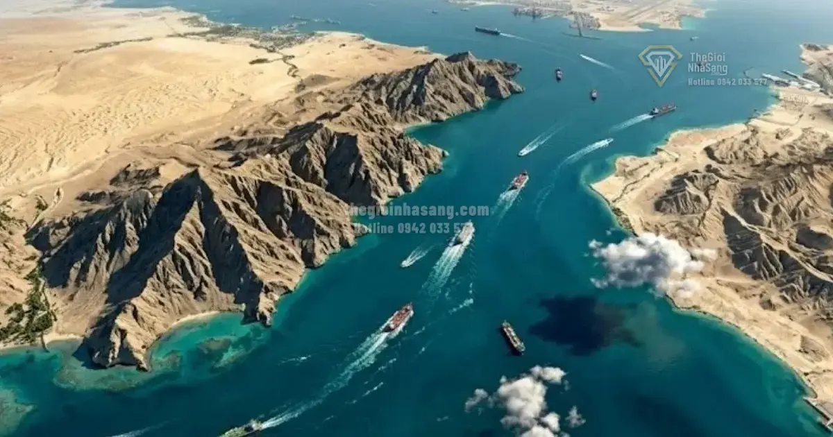 Ảnh Hưởng Của Điểm Nghịch Eo Biển Hormuz Đến Thị Trường Hàng Hóa Và Bất Động Sản Việt Nam Năm 2026