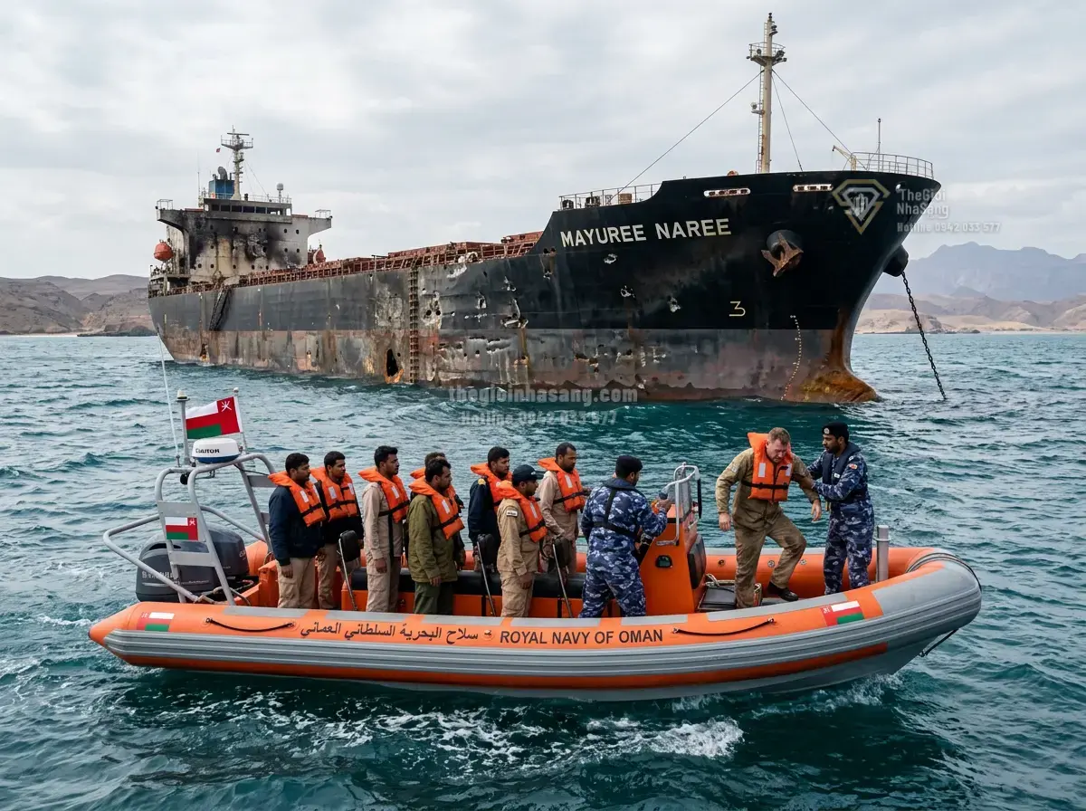 Ảnh hưởng của sự kiện tàu hàng trúng tập kích đến thị trường bất động sản ven cảng và logistics