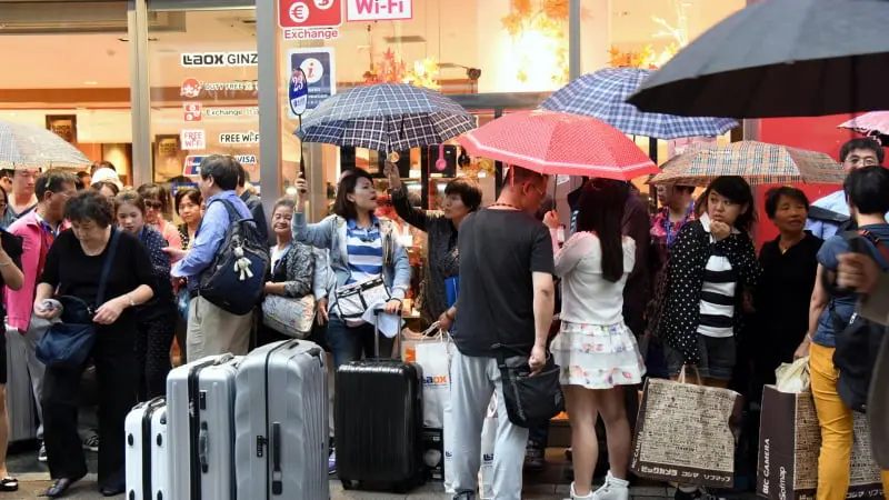 Vì sao người giàu Trung Quốc ó ạt đi du lịch Nhật Bản?