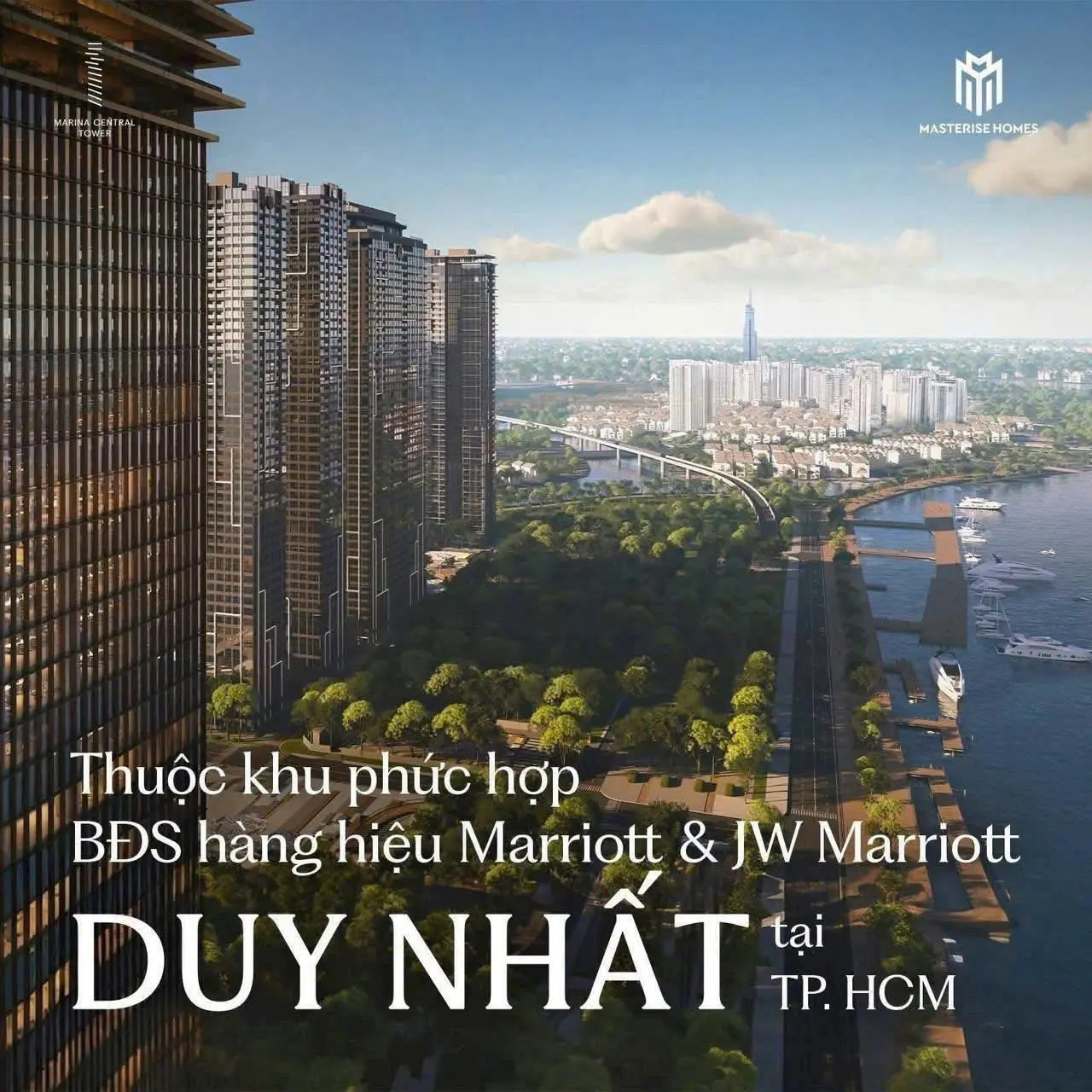Căn hộ hàng hiệu JW Marriott Grand Marina Saigon: Vượt xa mong đợi!