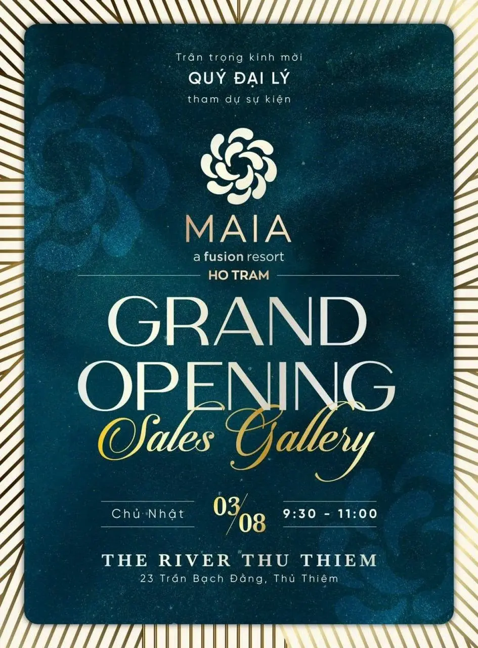 Khai Trương Sales Gallery Maia Resort Hồ Tràm: Cơ Hội Đầu Tư Bất Động Sản Nghỉ Dưỡng
