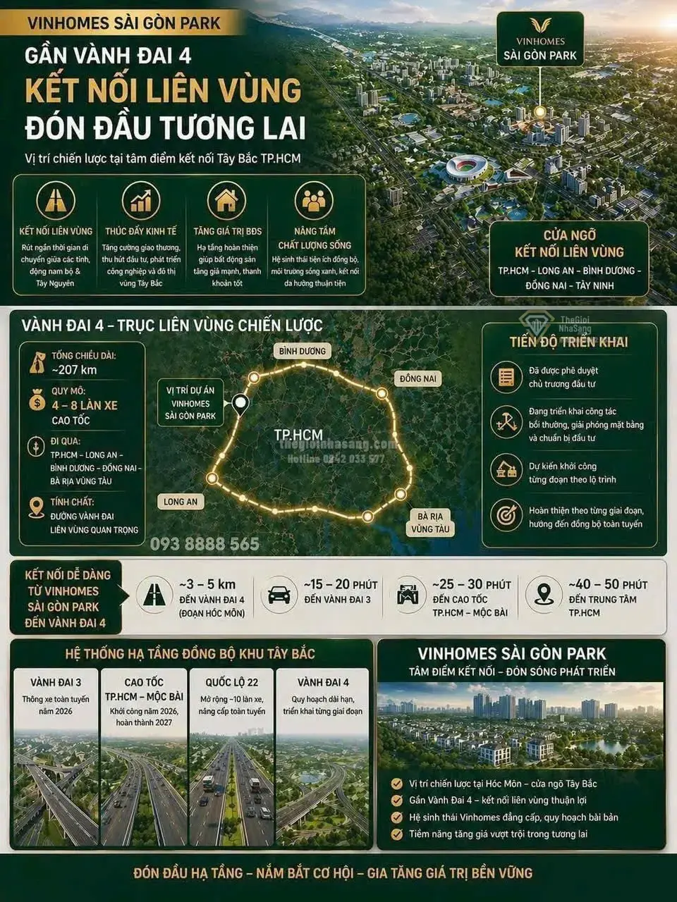 Ba Sắc Độ Chủ Đạo Tạo Nên Chuẩn Mực Sống Mới Tại Thành Phố Sinh Thái Tri Thức Vinhomes Sài Gòn Park