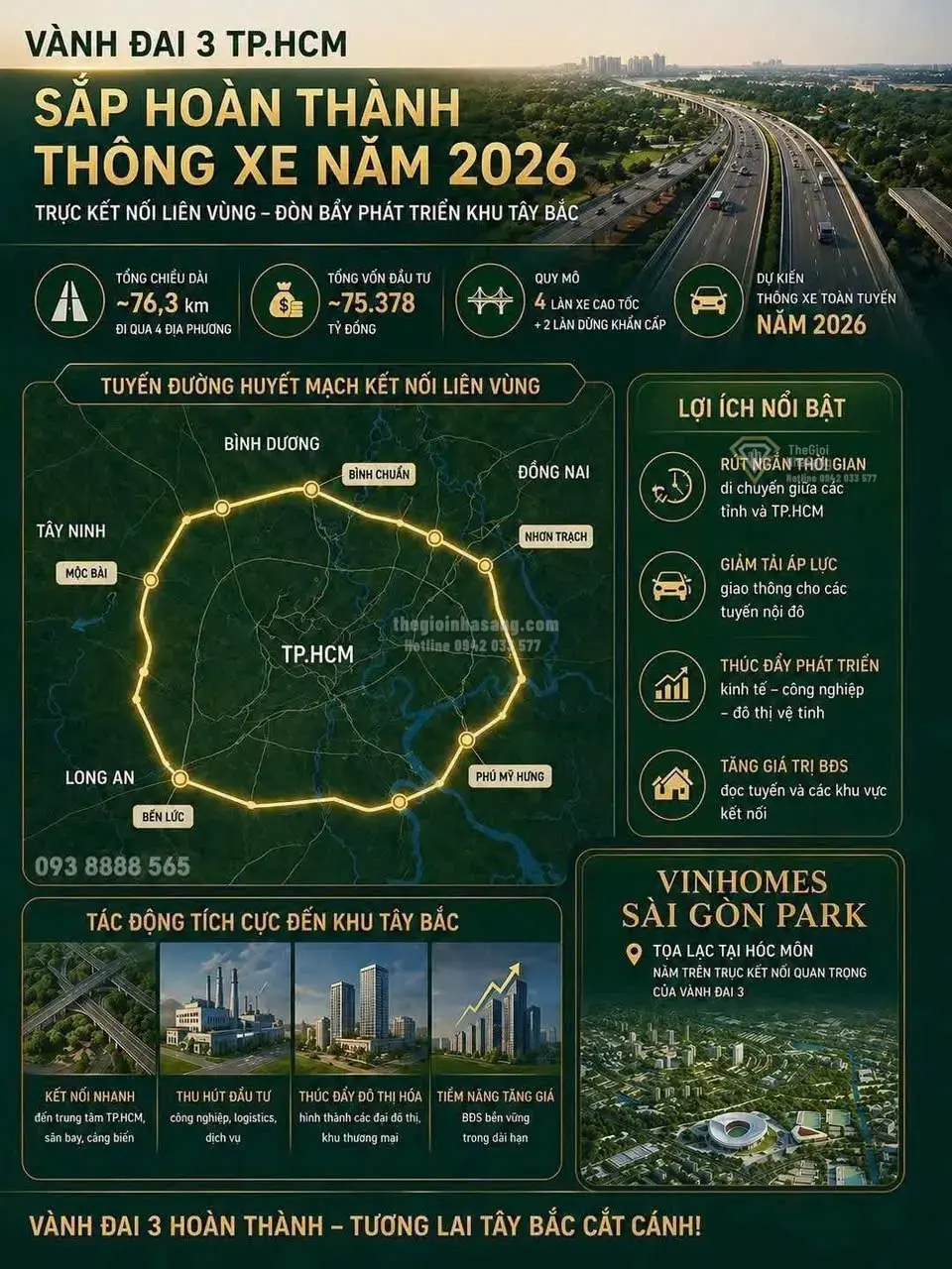 Ba Sắc Độ Chủ Đạo Tạo Nên Chuẩn Mực Sống Mới Tại Thành Phố Sinh Thái Tri Thức Vinhomes Sài Gòn Park