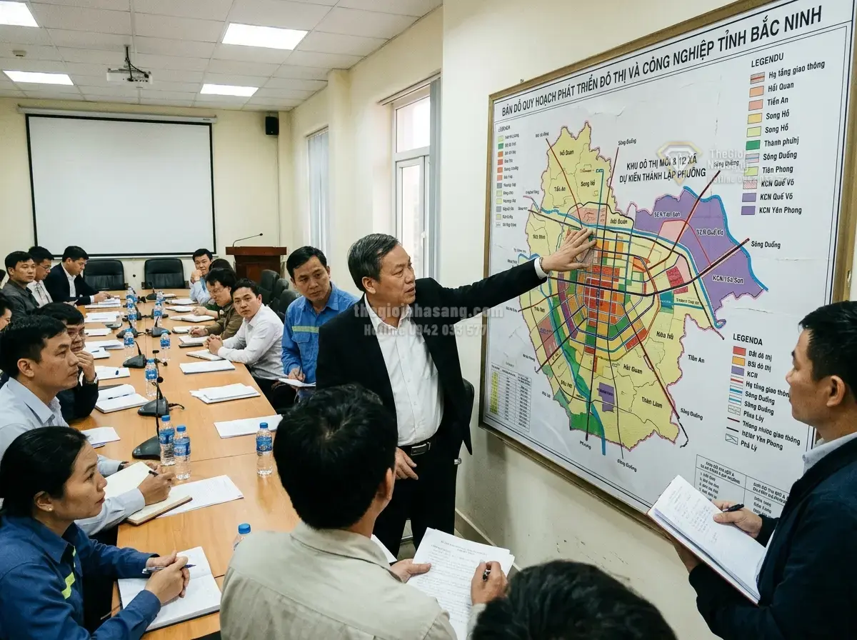 Bắc Ninh Đẩy Mạnh Đô Thị Hóa Qua Việc Thành Lập 12 Phường Mới: Cơ Hội Vàng Cho Thị Trường Bất Động Sản Cao Cấp