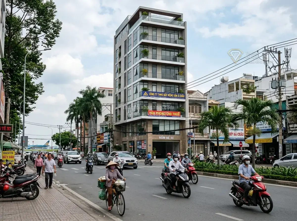 Bán Building LOTUS 16 Cửu Long, Quận Tân Bình, 293m2, 15x tỷ