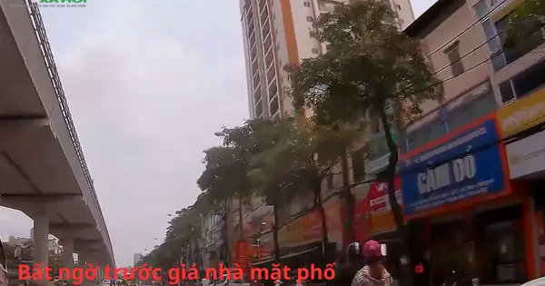 Bất ngờ trước giá nhà mặt phố tại 5 phường thuộc quận Bắc Từ Liêm cũ sau sáp nhập
