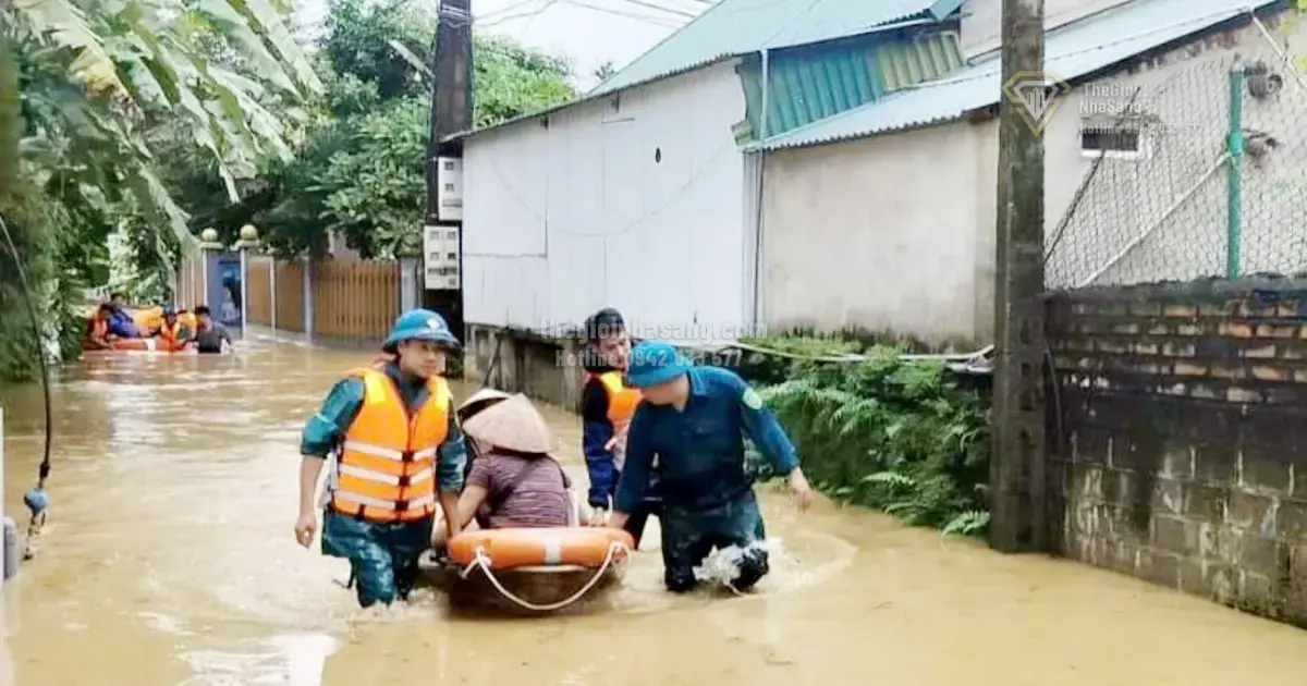 Bão số 4 và tác động đến thị trường bất động sản khu vực Đông Bắc Bộ: Cơ hội và thách thức trong bối cảnh thiên tai phức tạp