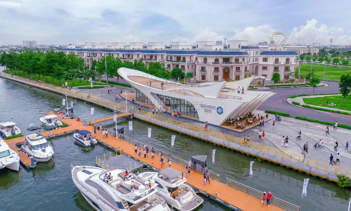 Bến Du Thuyền Marina Royal tại Van Phuc City: Đòn Bẩy Gia Tăng Giá Trị Bất Động Sản Ven Sông