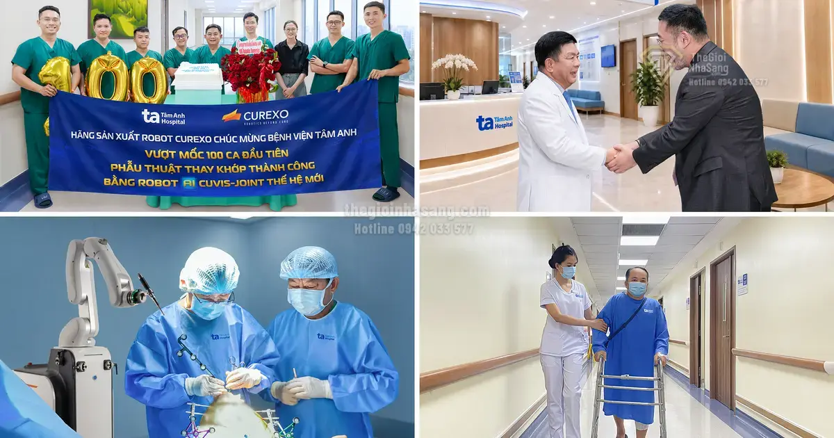 Bệnh viện Tâm Anh và bước tiến đột phá trong phẫu thuật thay khớp bằng robot AI: Tín hiệu tích cực cho thị trường y tế và bất động sản cao cấp
