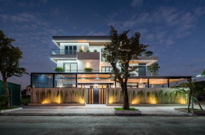 Biệt thự hiện đại tại Hưng Yên: Tối ưu ánh sáng và không gian sống cho gia đình trẻ