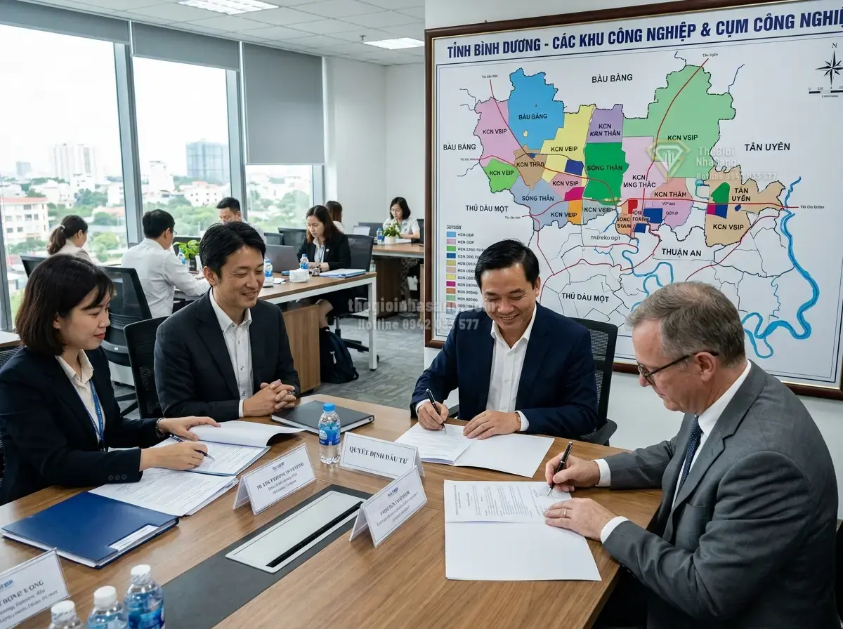 Bình Dương Mở Rộng Khu Công Nghiệp Hơn 500 Ha: Cơ Hội Vàng Cho Thị Trường Bất Động Sản Công Nghiệp và Đô Thị Vùng Ven