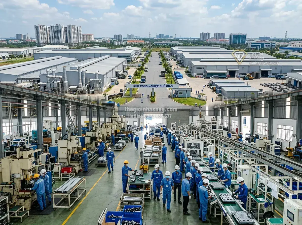 Bình Dương Quy Hoạch Khu Công Nghiệp Hơn 750 Ha Tại Phú Giáo: Cơ Hội Mới Cho Thị Trường Bất Động Sản Công Nghiệp Và Đô Thị