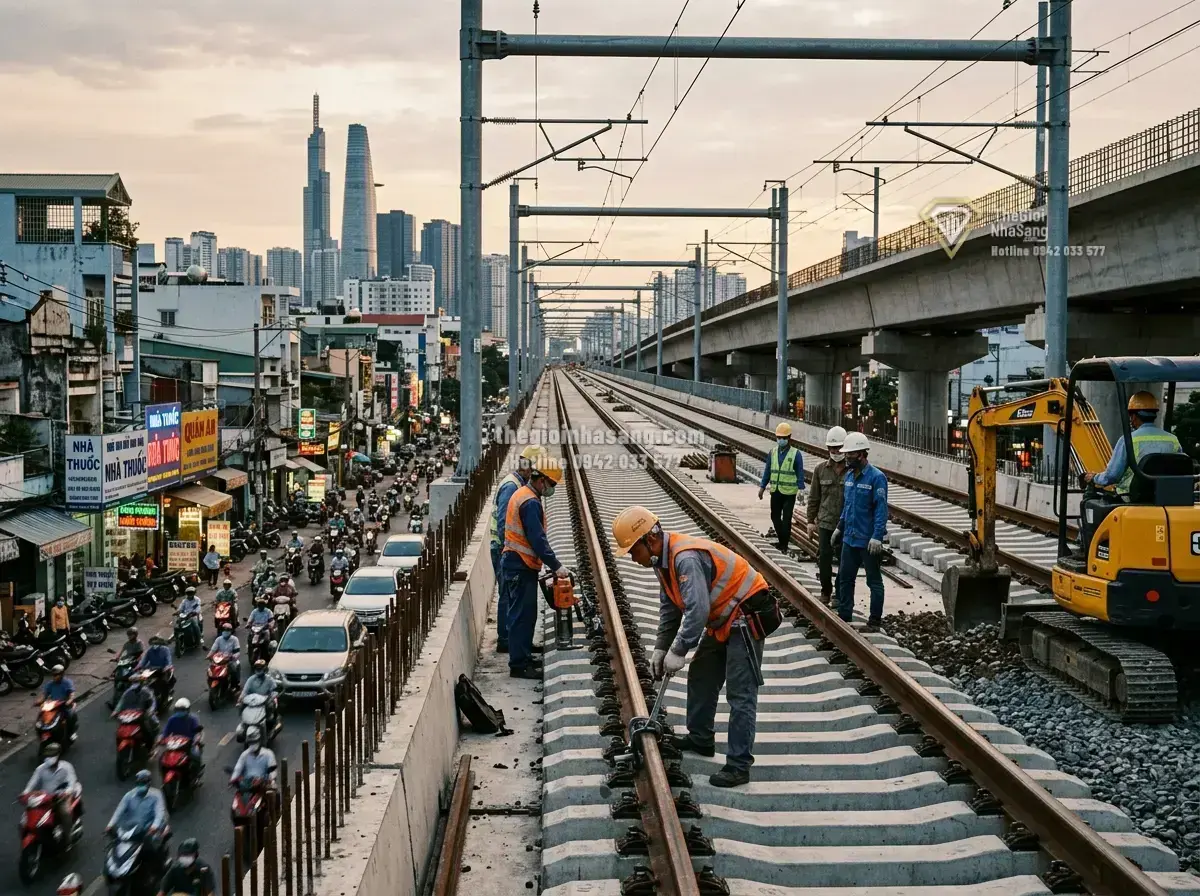 Bình Dương Thông Qua Tuyến Metro Số 1 Kết Nối TP HCM: Cơ Hội Vàng Cho Thị Trường Bất Động Sản Cao Cấp