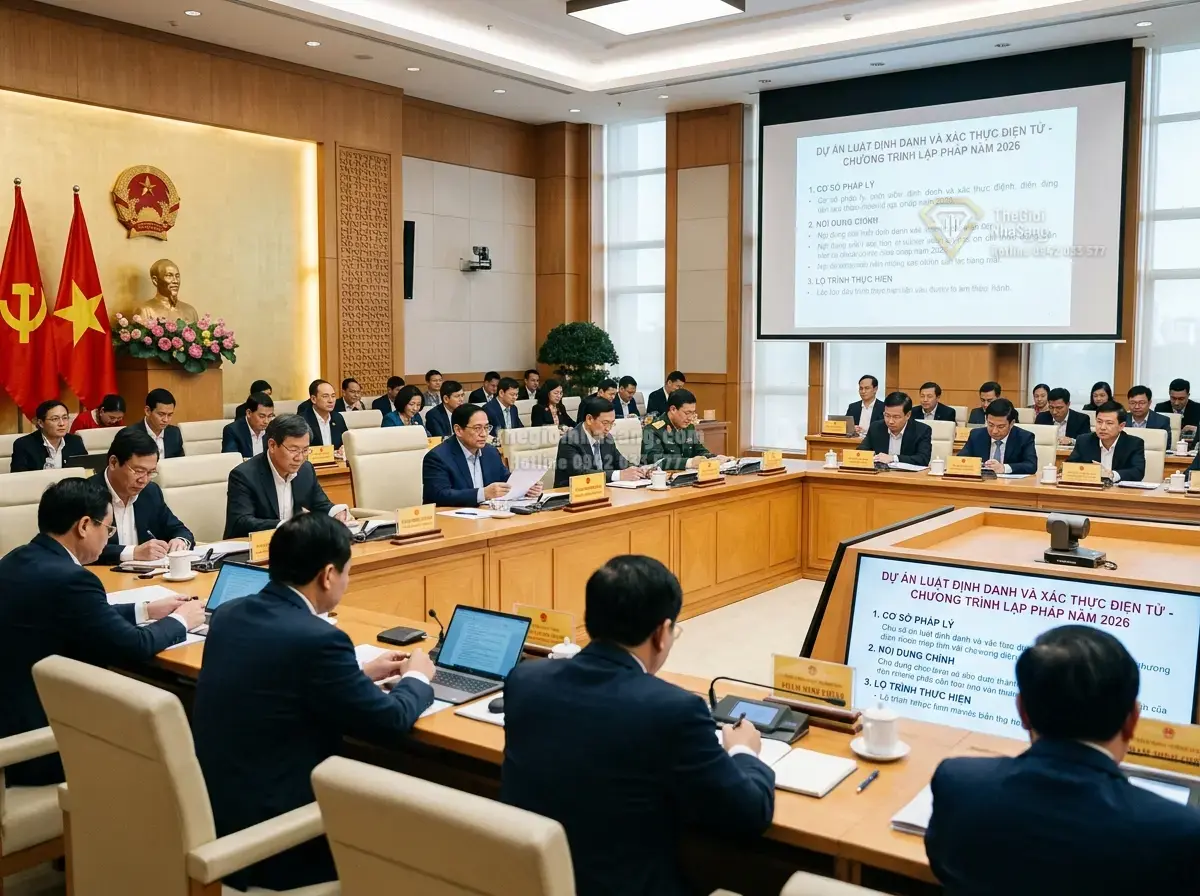 Bổ Sung Luật Định Danh và Xác Thực Điện Tử Vào Chương Trình Lập Pháp 2026: Tác Động Đến Thị Trường Bất Động Sản Và Đầu Tư Tài Sản