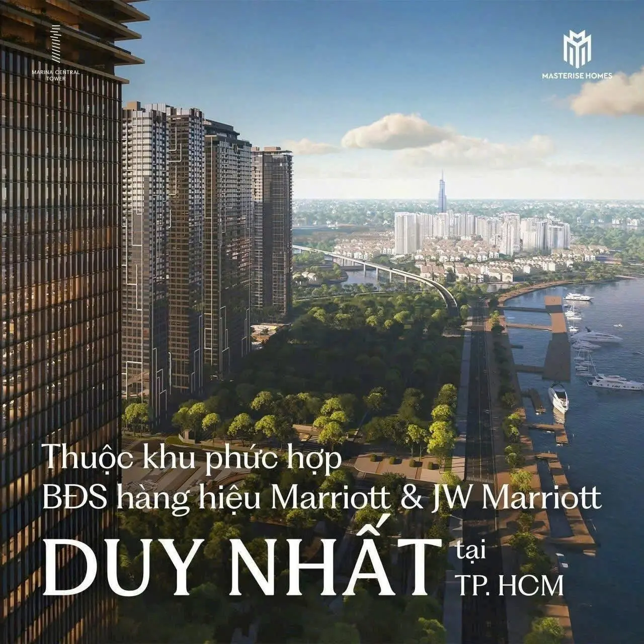 Grand Marina Saigon: Cơ hội sở hữu căn hộ hàng hiệu thông minh quản lý bởi Marriott