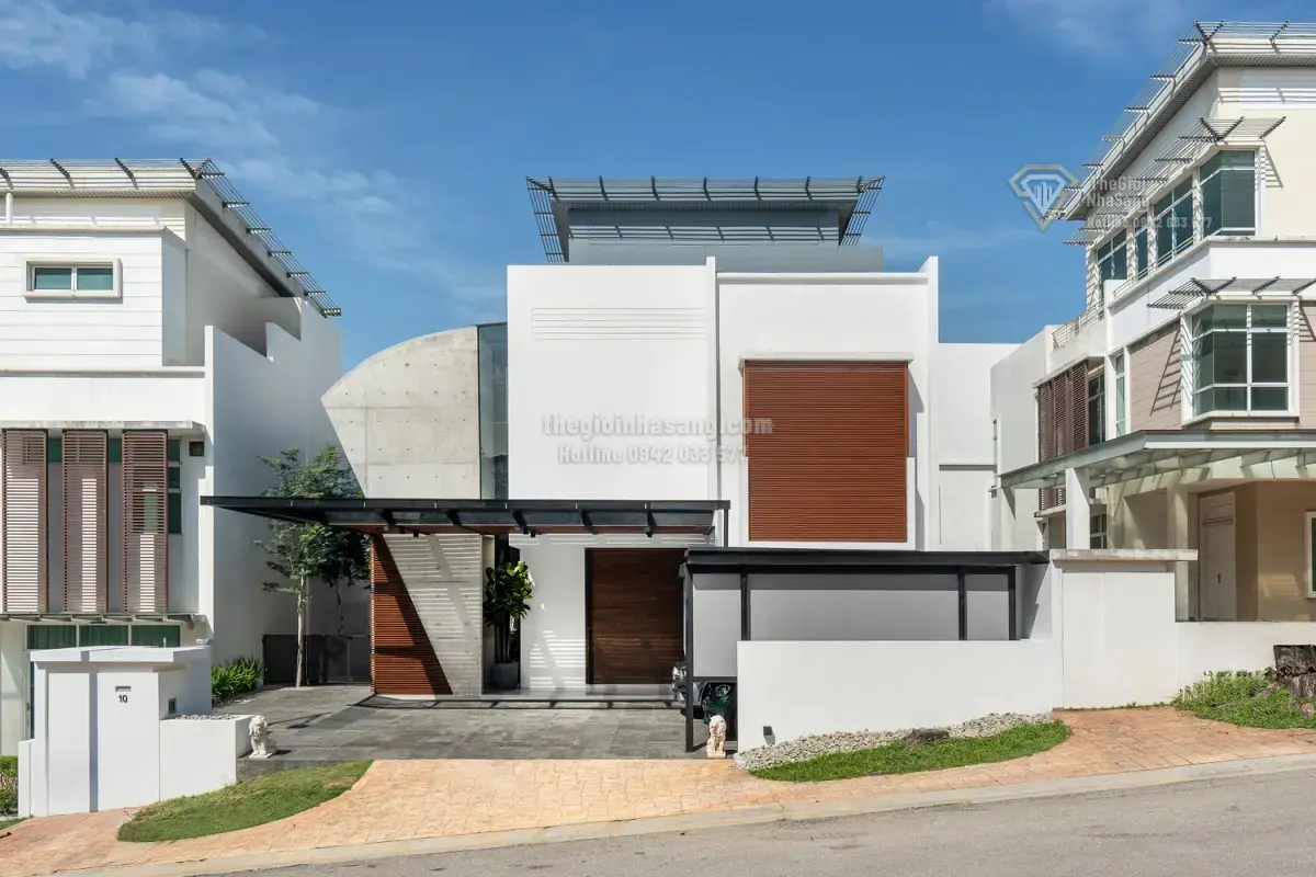 Cải Tạo Biệt Thự 370m2 Với Khối Bê Tông Cong: Giải Pháp Kiến Trúc Đột Phá Tại Kuala Lumpur