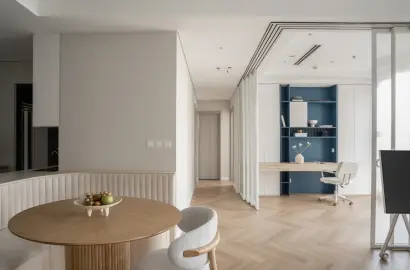 Cải Tạo Căn Hộ 73,5 m2 Tại Hà Nội: Giải Pháp Mở Rộng Không Gian Sống Và Làm Việc Hiện Đại