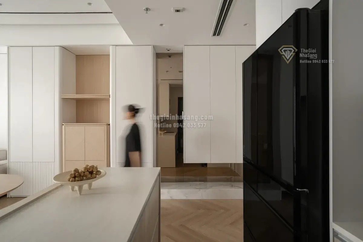 Cải Tạo Căn Hộ 73,5 m2 Tại Hà Nội: Giải Pháp Mở Rộng Không Gian Sống Và Làm Việc Hiện Đại