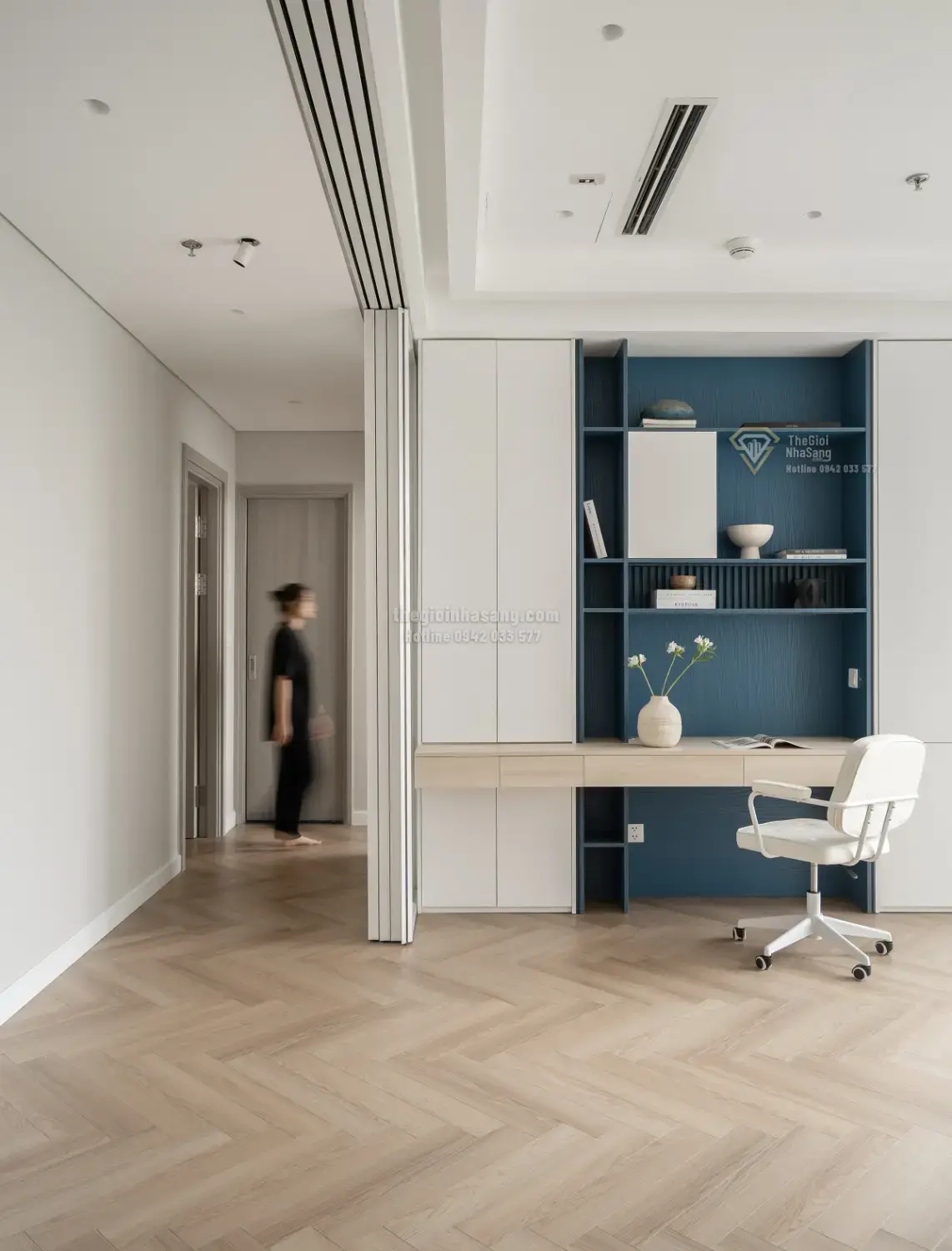 Cải Tạo Căn Hộ 73,5 m2 Tại Hà Nội: Giải Pháp Mở Rộng Không Gian Sống Và Làm Việc Hiện Đại