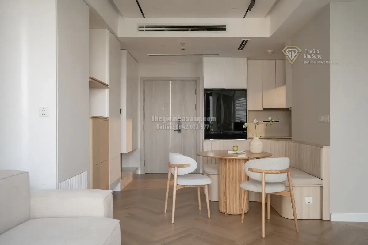 Cải Tạo Căn Hộ 73,5 m2 Tại Hà Nội: Giải Pháp Mở Rộng Không Gian Sống Và Làm Việc Hiện Đại