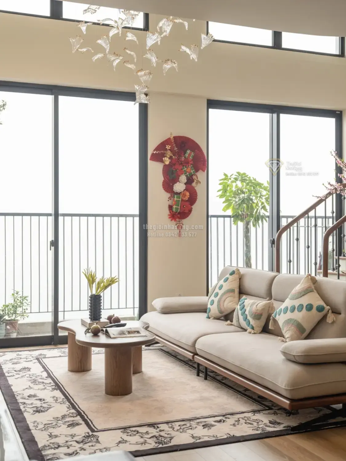 Cải Tạo Penthouse 140m2 Phong Cách Farmhouse Tại Hưng Yên Với Chi Phí 1,4 Tỷ Đồng