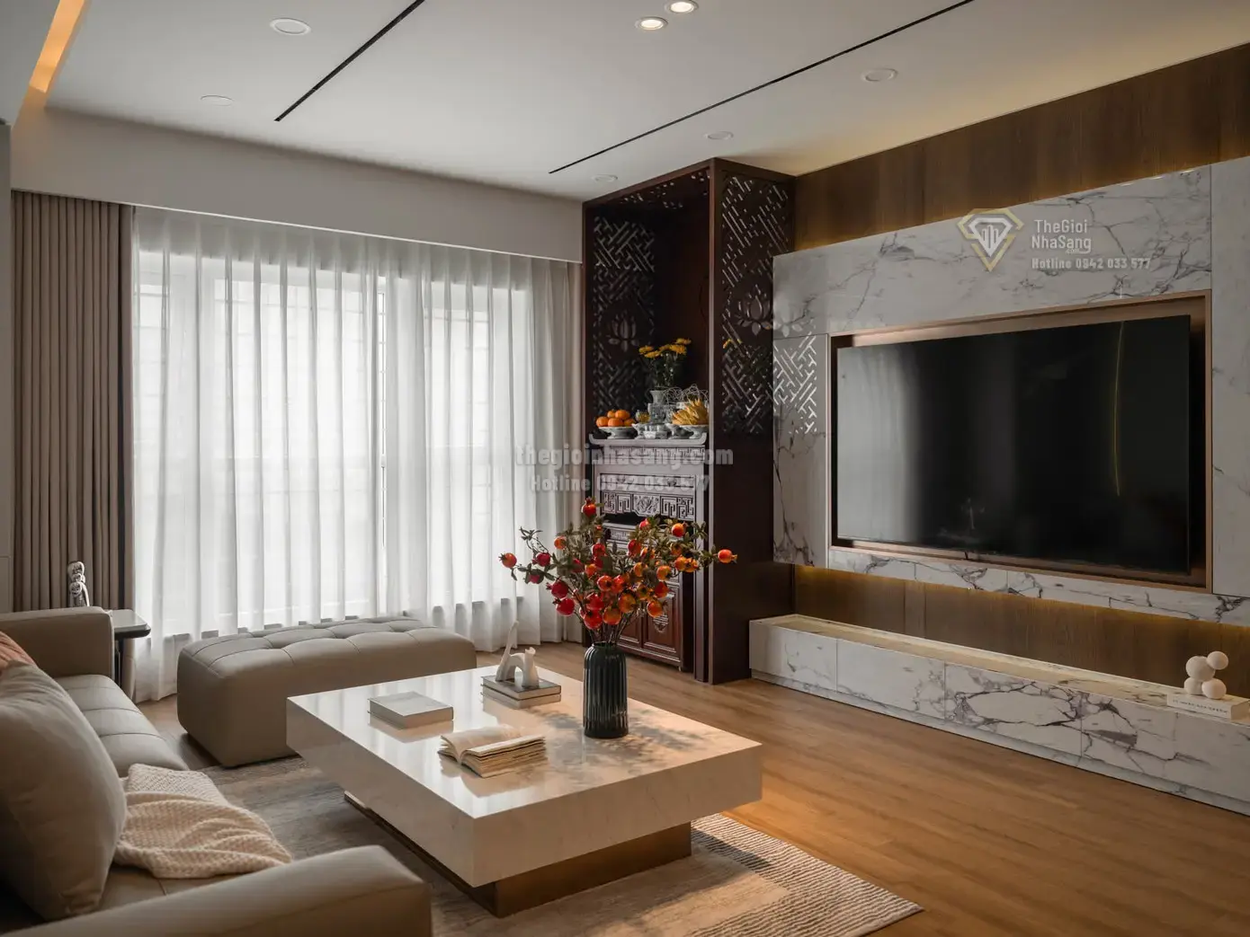 Căn hộ dành cho người U50: Không gian sống tiện nghi và ấm áp giữa lòng Hà Nội