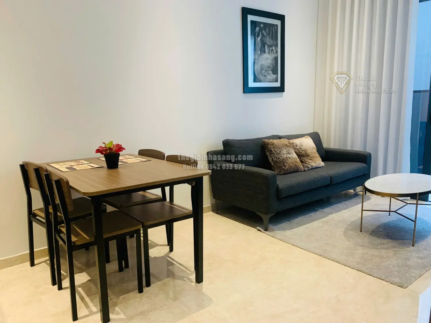 Căn hộ The Maraq Quận 1 51m2 1 phòng ngủ 1 phòng vệ sinh giá 10.9 tỷ