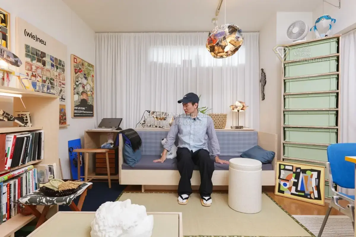 Căn hộ thuê tại Tokyo: Nghệ nhân gốm tự tay thiết kế nội thất và không gian sống sáng tạo