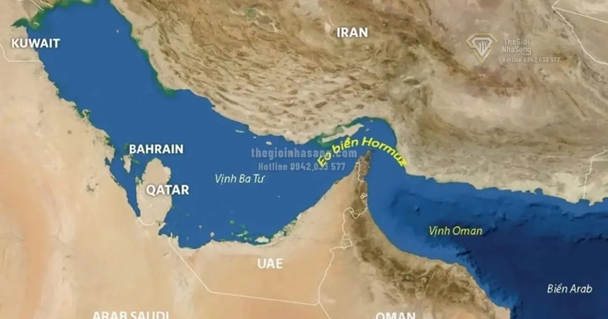 Căng thẳng eo biển Hormuz leo thang: Tác động đến thị trường bất động sản và đầu tư tài sản tại Việt Nam