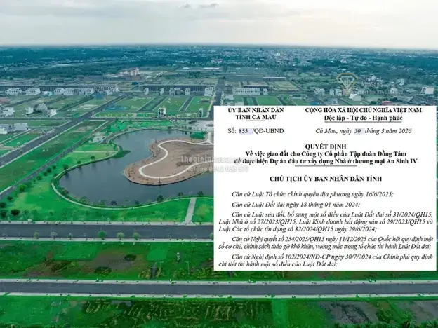 Cập nhật tiến độ dự án An Sinh IV tại Cà Mau: Bước tiến mới trong phát triển đô thị và nhà ở xã hội