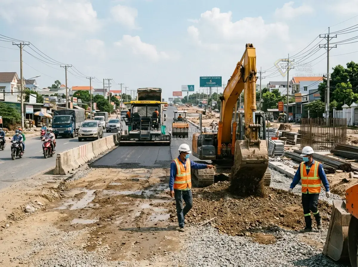 Cập nhật tiến độ hạ tầng trọng điểm quanh Siêu đô thị Đại học Quốc tế Vinhomes Tây Bắc TP.HCM và tác động đến thị trường bất động sản