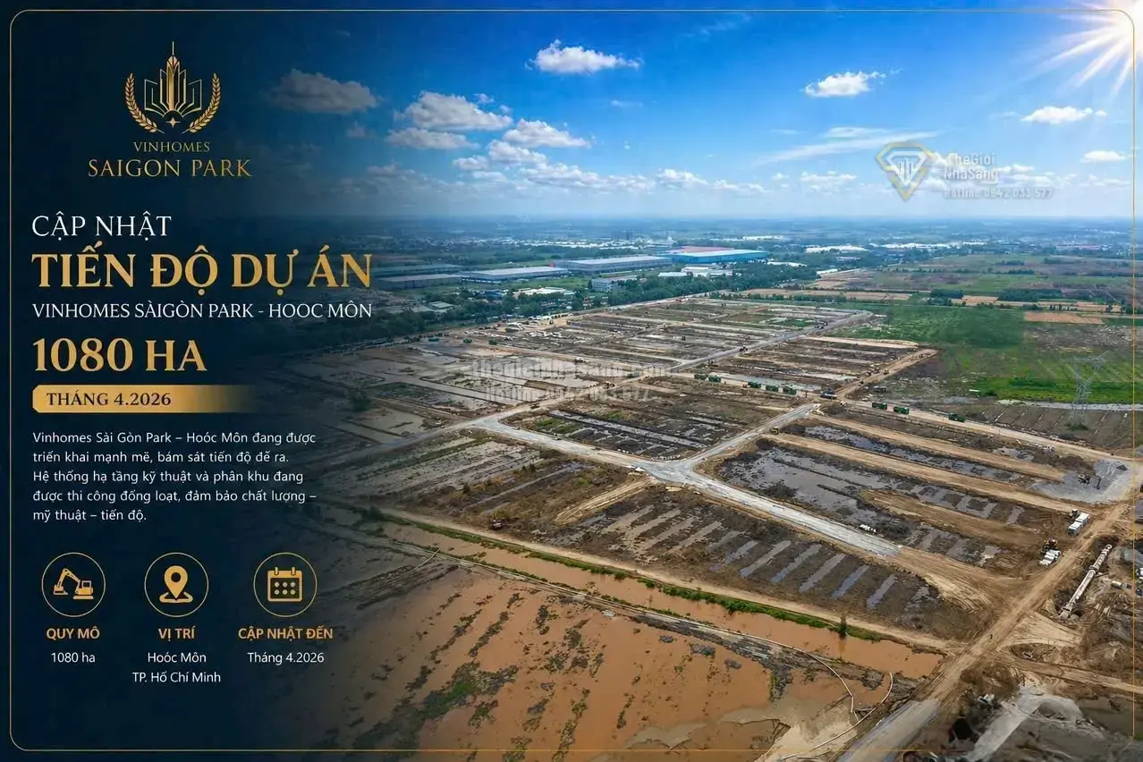 Cập Nhật Tiến Độ Vin Hóc Môn: Hạ Tầng Đang Tăng Tốc, Cơ Hội Đầu Tư Bất Động Sản Cao Cấp Nổi Bật