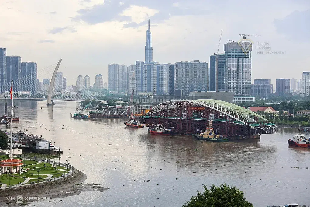 Cầu đi bộ qua sông Sài Gòn: Đòn bẩy hạ tầng mở rộng không gian đô thị và cơ hội đầu tư bất động sản Thủ Thiêm 2027