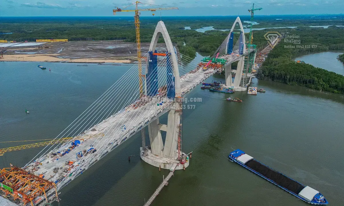 Cầu Phước An: Cú hích hạ tầng kết nối cao tốc Bến Lức - Long Thành với cảng Cái Mép thúc đẩy bất động sản vùng kinh tế trọng điểm