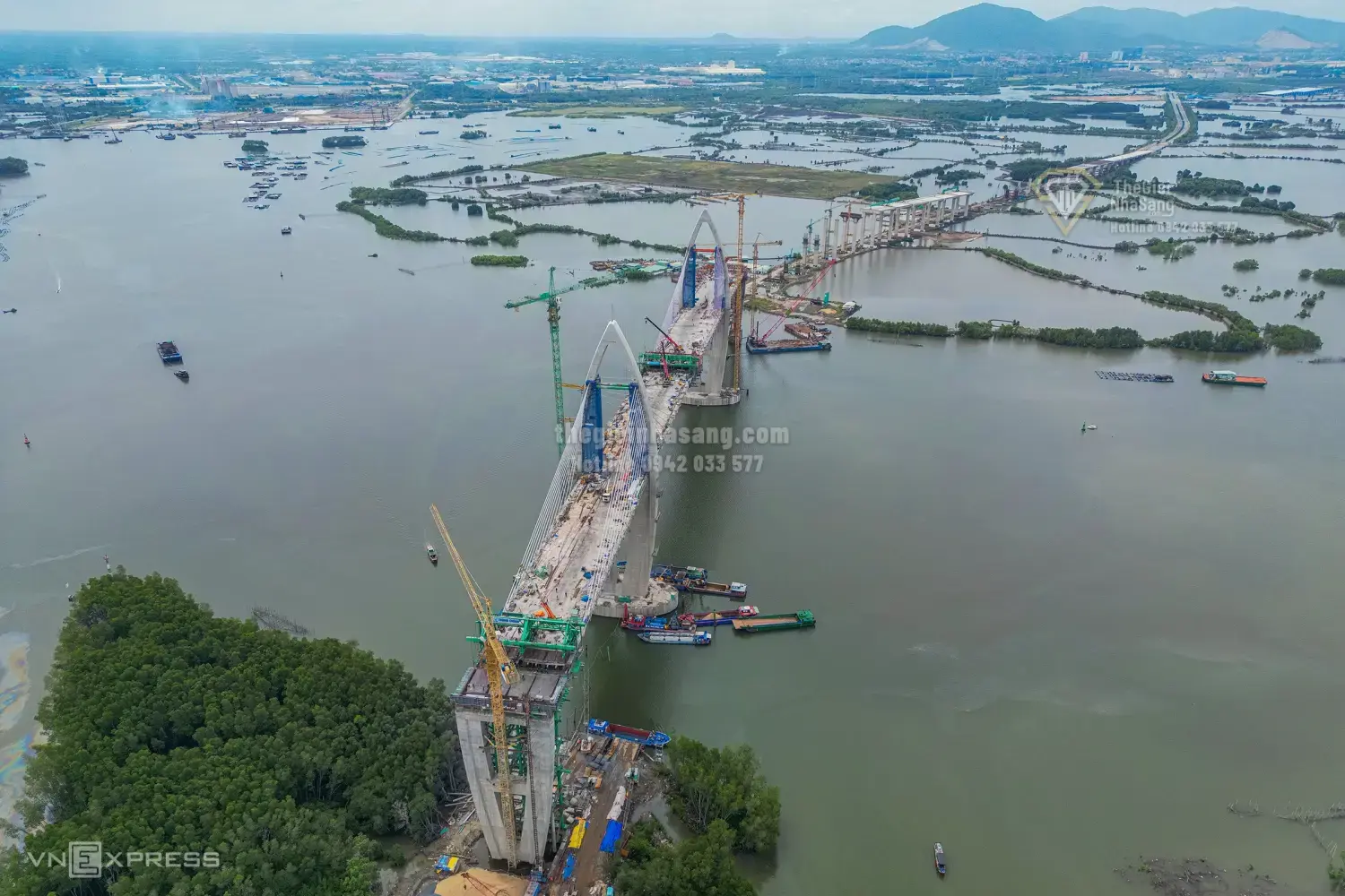 Cầu Phước An: Cú hích hạ tầng kết nối cao tốc Bến Lức - Long Thành với cảng Cái Mép thúc đẩy bất động sản vùng kinh tế trọng điểm