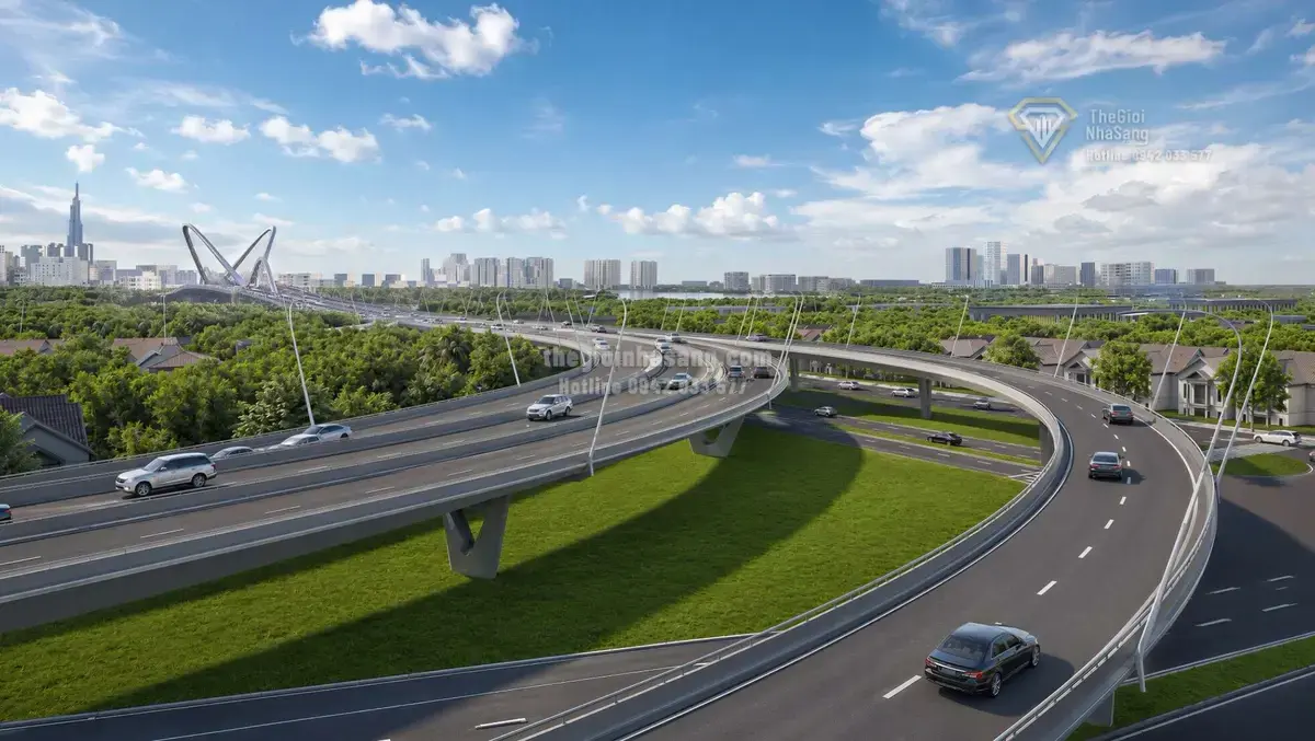 Cầu Thủ Thiêm 4: Biểu tượng kiến trúc mới và động lực thúc đẩy thị trường bất động sản TP.HCM