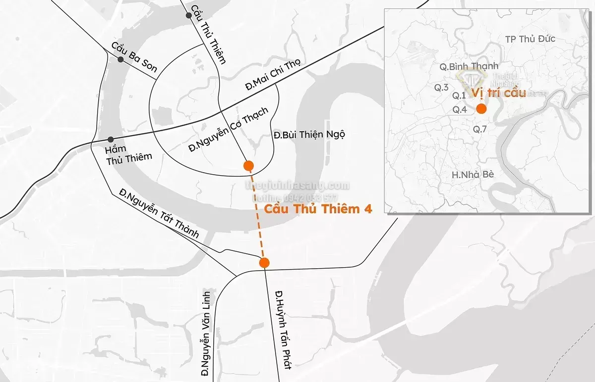 Cầu Thủ Thiêm 4: Biểu tượng kiến trúc mới và động lực thúc đẩy thị trường bất động sản TP.HCM