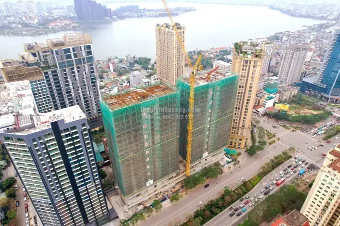 Celestine Westlake ven Hồ Tây sắp cất nóc: Tiềm năng và xu hướng phát triển bất động sản cao cấp tại Hà Nội